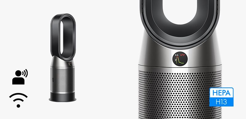 Dyson Hot+Cool™ Jet Focus (White/Silver)